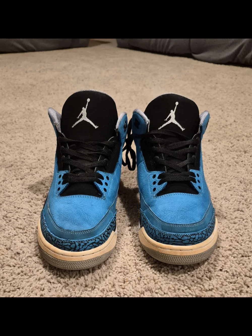 Jordan 3 Powder Blue - Picture 3 of 6